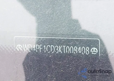 2019 Mercedes-Benz Sprinter 2500 High Roof V6 z USA, uszkodzony, nr VIN WD4PF1CD3KT008408